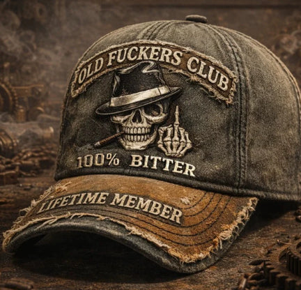 Mens 3D Digital Print Baseball Cap