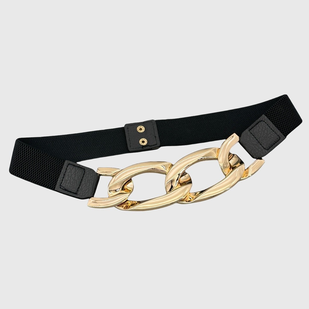 Decorative Geometric Chain Belt