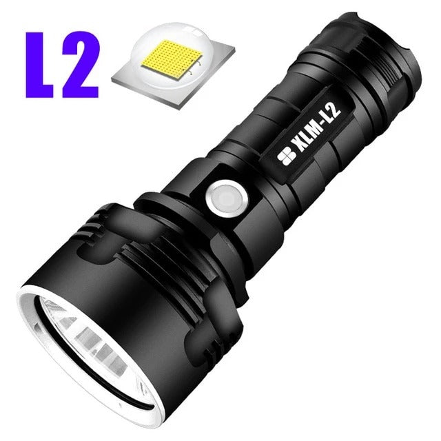 Strong Flashlight Led  Light Rechargeable Outdoor  Lamp