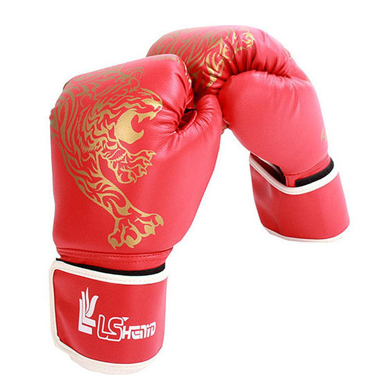 Flame Tiger Boxing Gloves Training Gloves