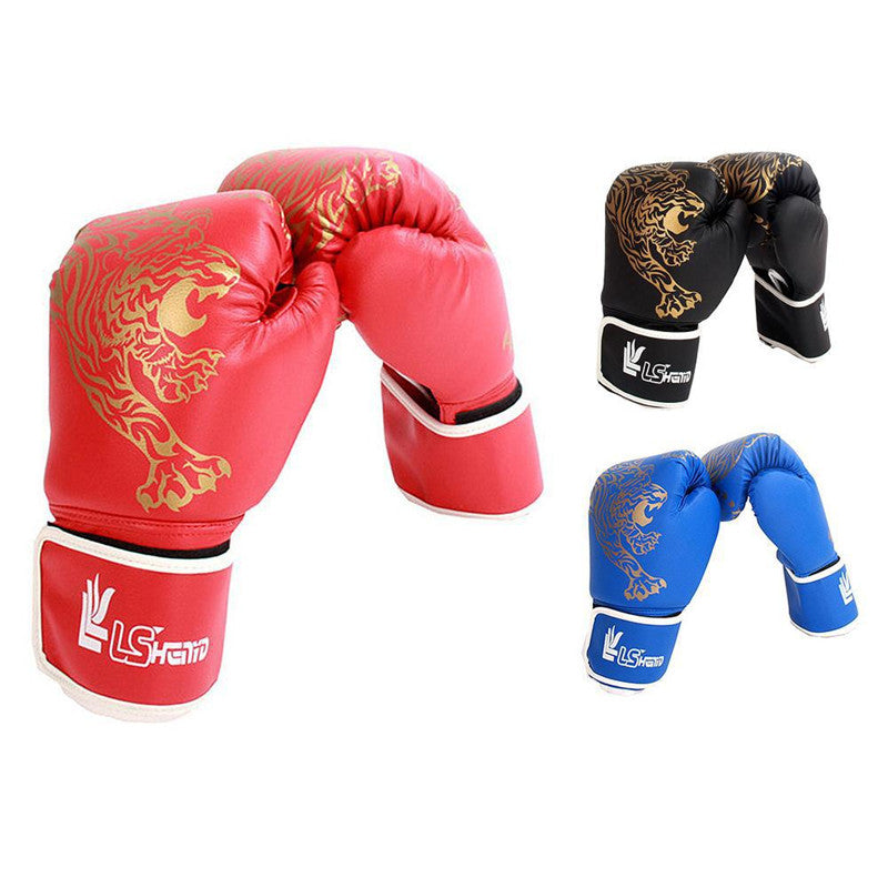 Flame Tiger Boxing Gloves Training Gloves
