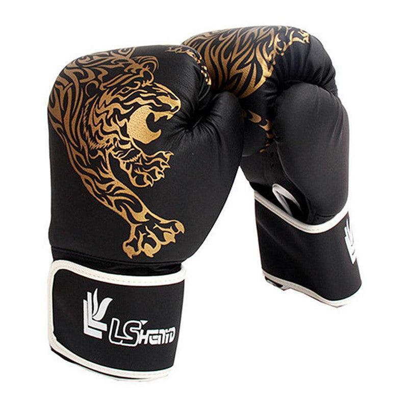 Flame Tiger Boxing Gloves Training Gloves