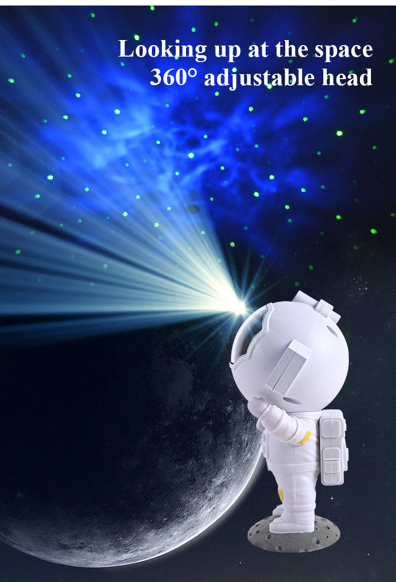 Astronaut Galaxy Star Projector Lamp