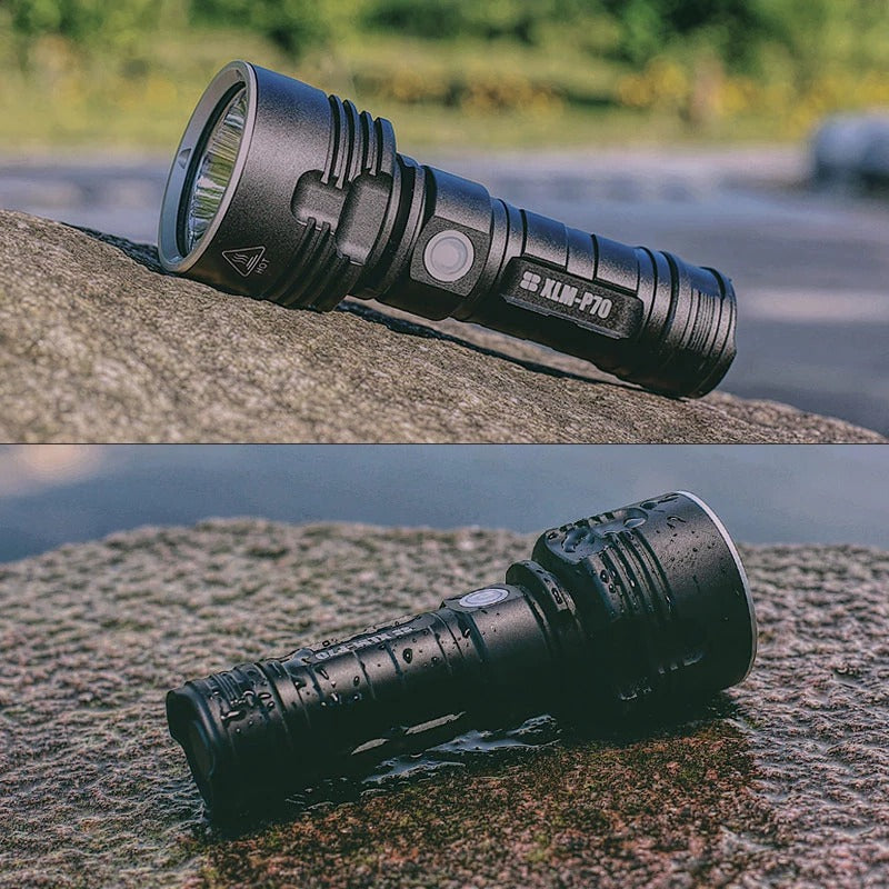 Strong Flashlight Led  Light Rechargeable Outdoor  Lamp