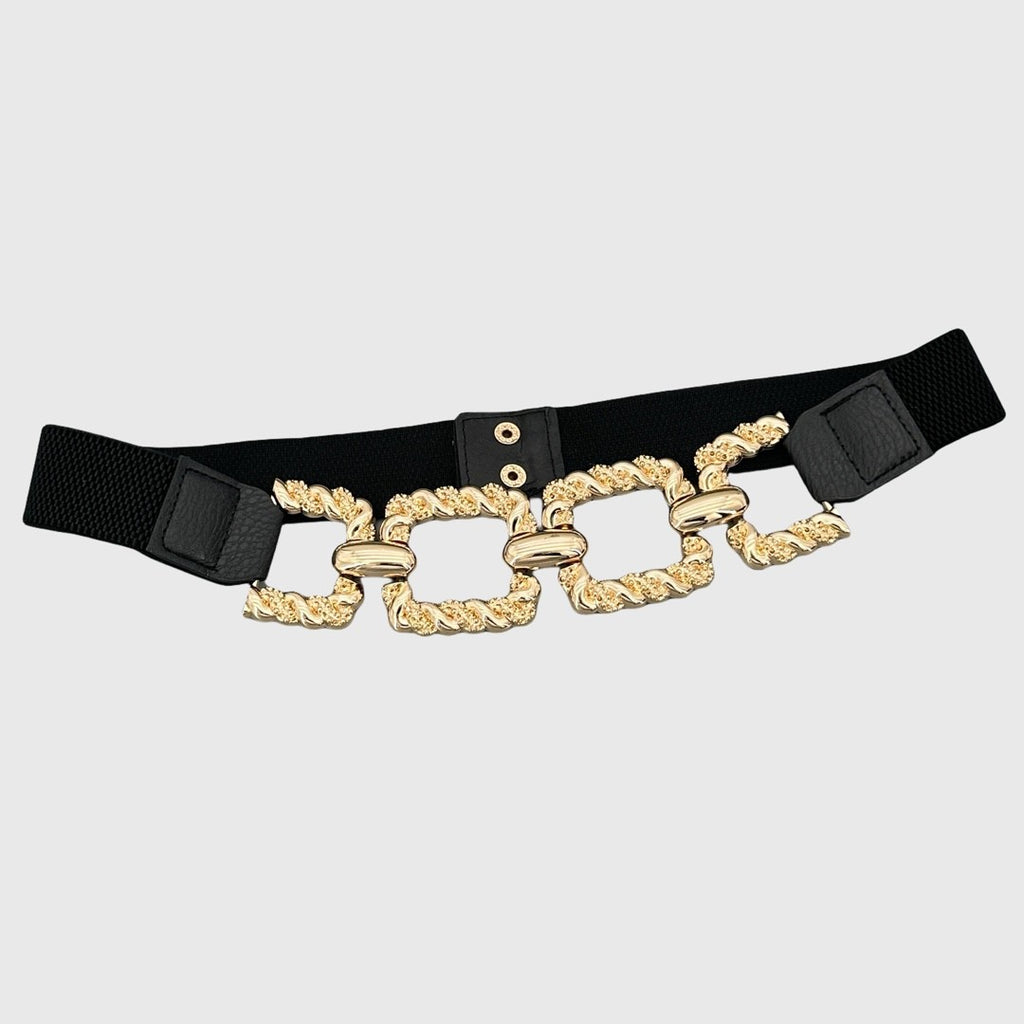 Decorative Geometric Chain Belt