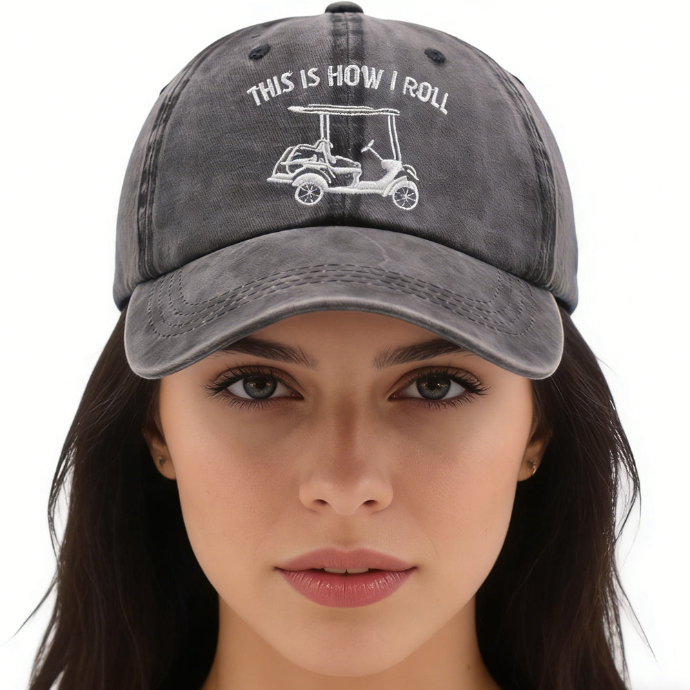 2pcs This Is How I Roll Golf Funny Golfers For Men Women