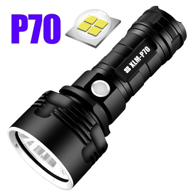 Strong Flashlight Led  Light Rechargeable Outdoor  Lamp