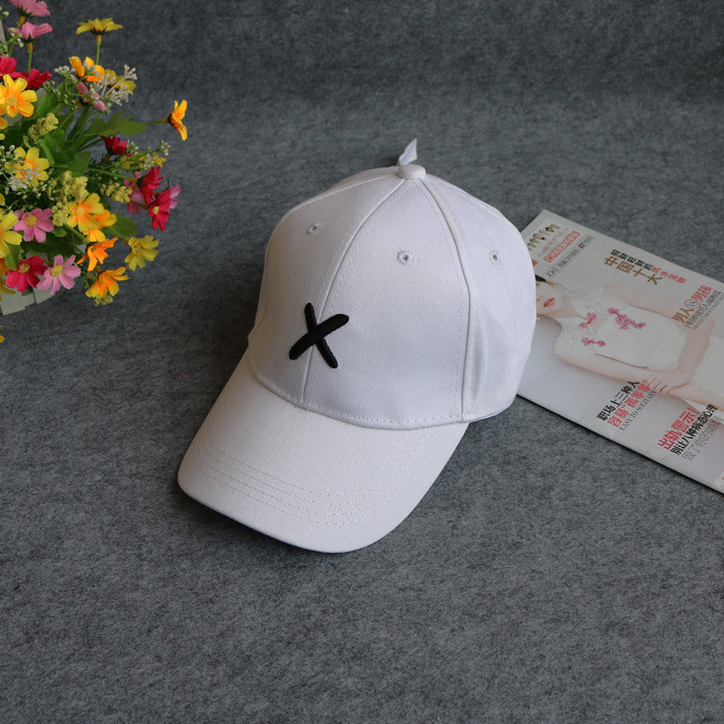 Curved-brim Baseball Cap For Students Mens Sun Hat