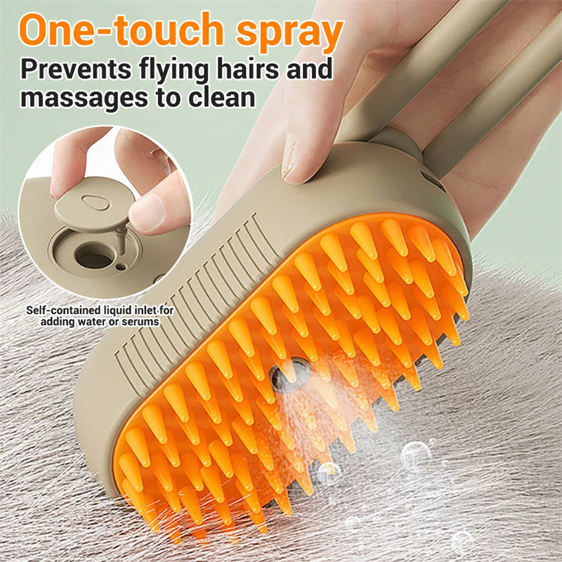 Cat Steam Brush Removal Combs Pet Products