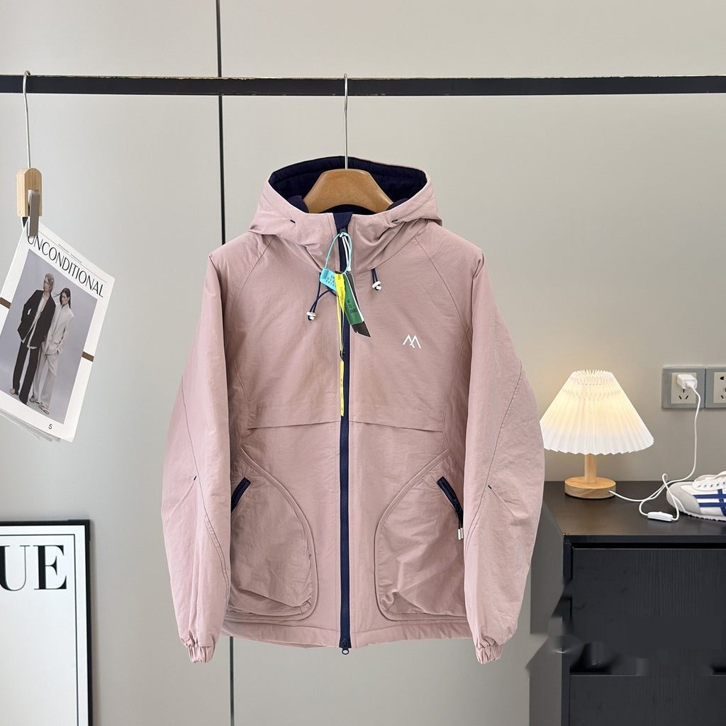 Lightweight Warm And Waterproof Outdoor Mountain-style Quilted Hooded Jacket