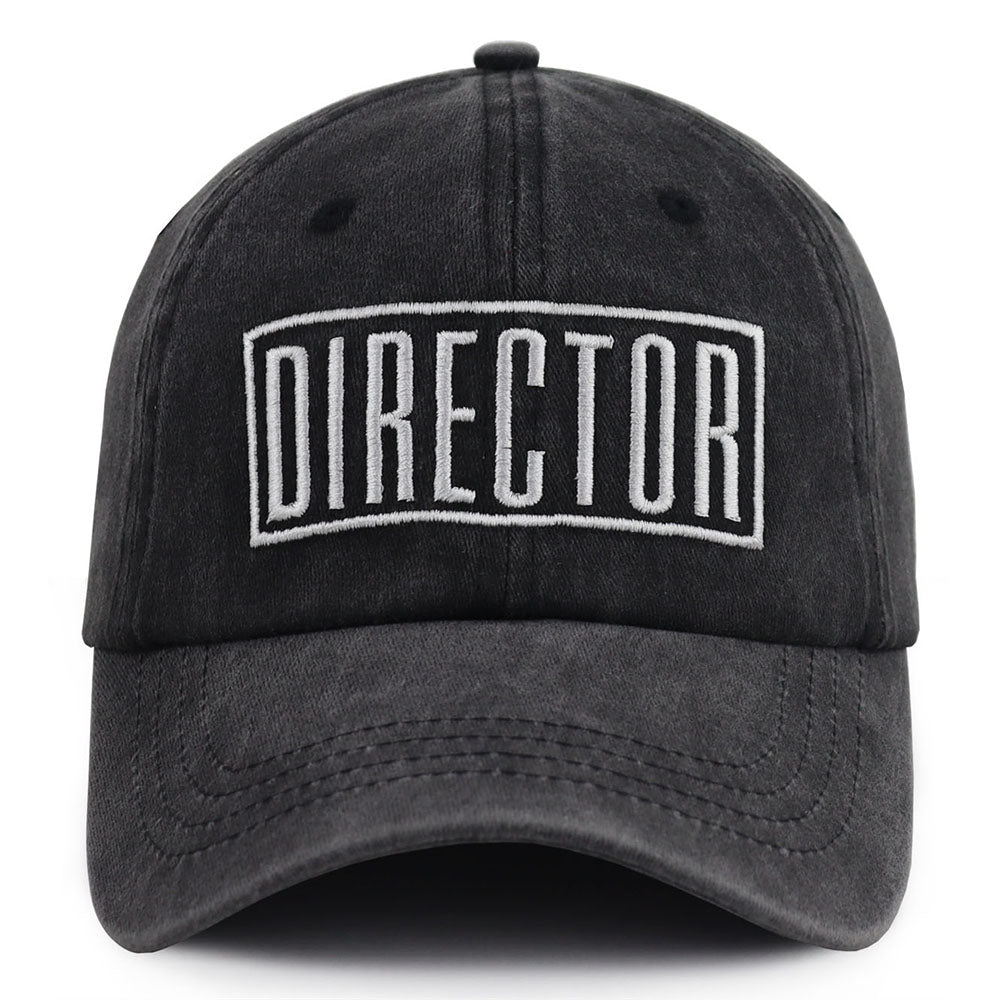 2pcs Director Filmmaker Hats For Women Men, Embroidered Cap