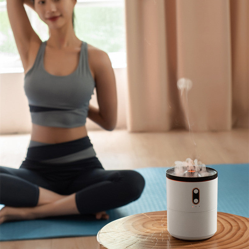 Volcanic Flame Aroma Essential Oil Air Humidifier