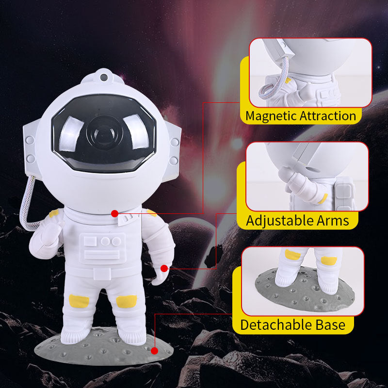Astronaut Galaxy Star Projector Lamp