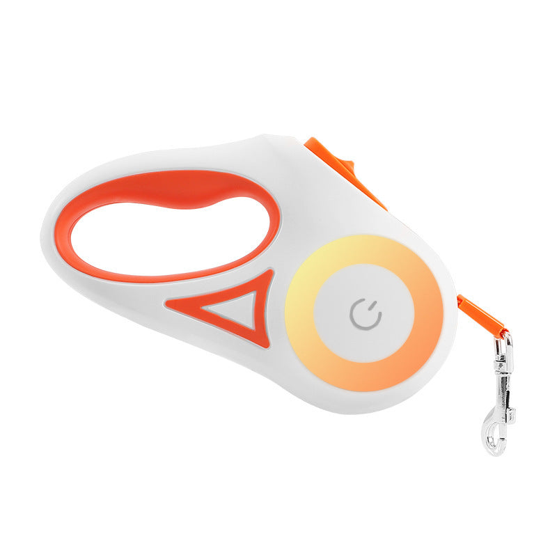 Retractable Dog Leash with Light