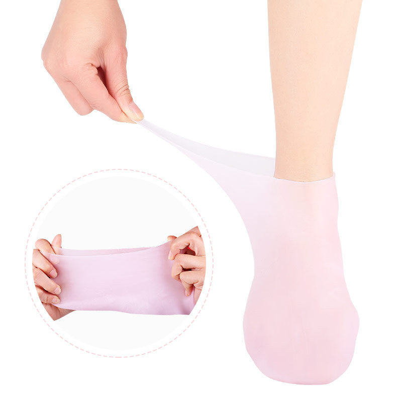 These Socks Are Made From Highly Elastic Silicone