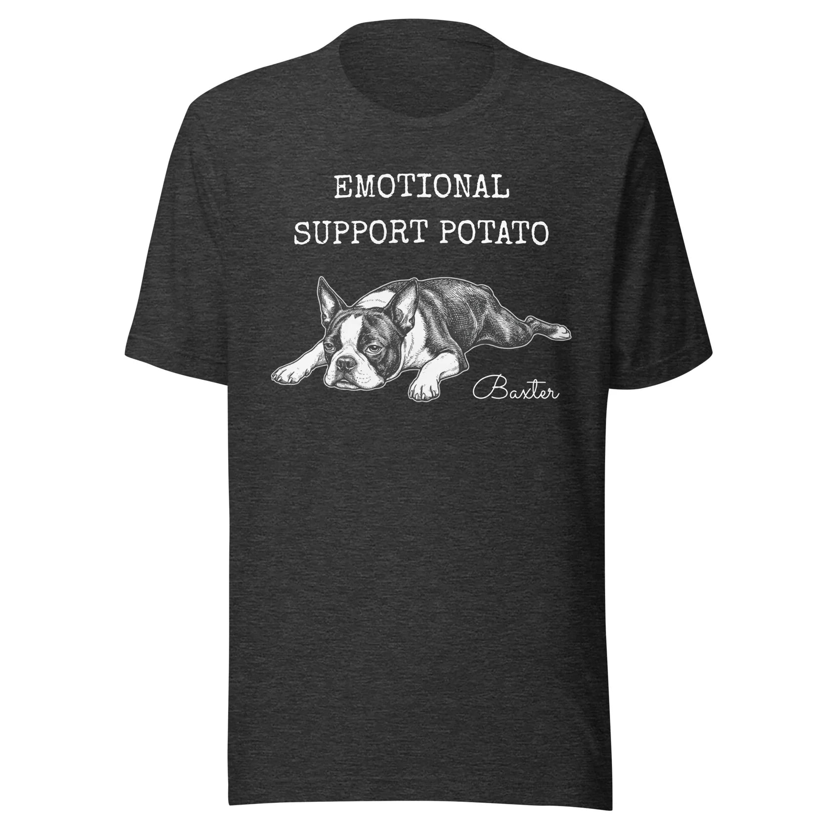 Mens Solid-Color Printed Cultural Shirt