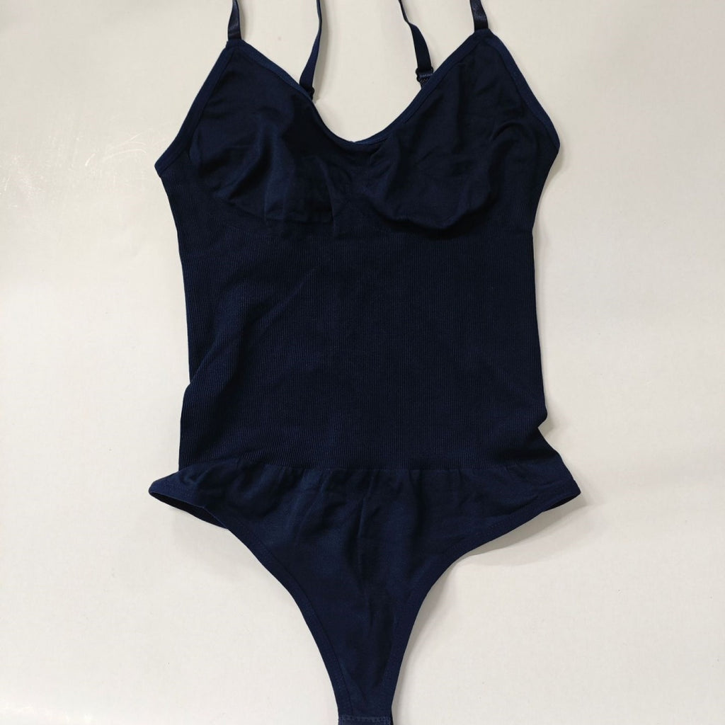 Seamless Body Shaping Jumpsuit With Abdominal Compression And Hip Lifting, Large Size