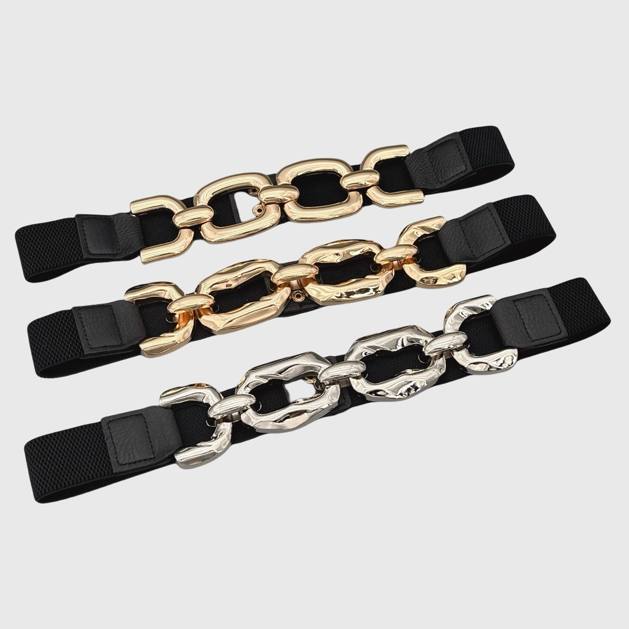 Decorative Geometric Chain Belt