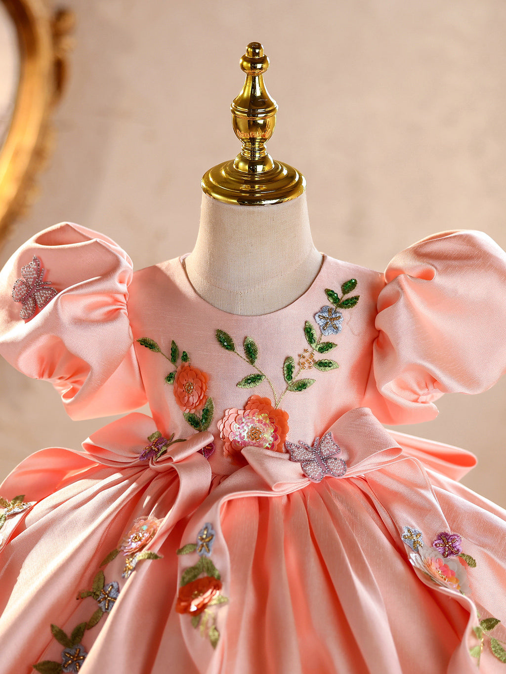 Children's Birthday Princess Dress Piano Performance Costume