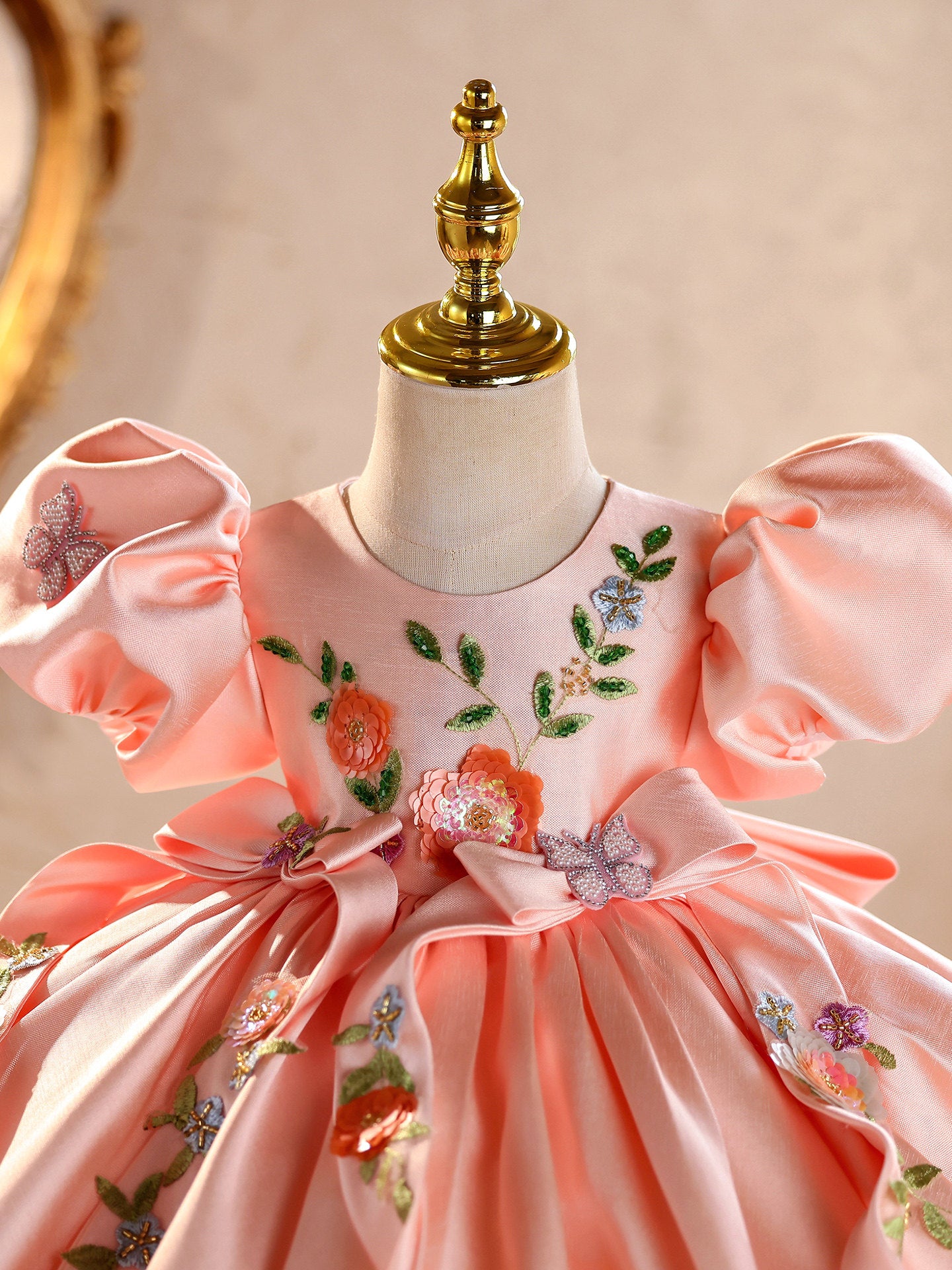 Children's Birthday Princess Dress Piano Performance Costume