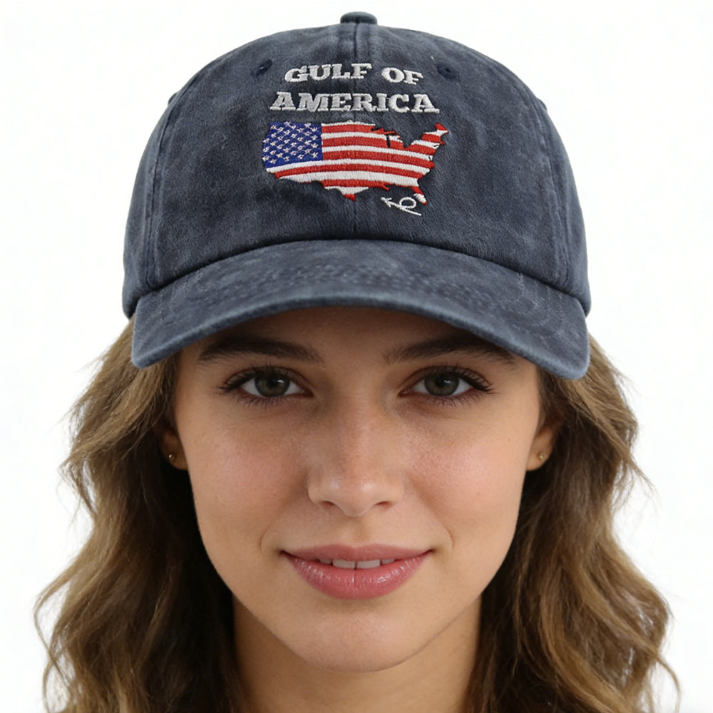 2pcs Gulf Of America Hat For Men and Women