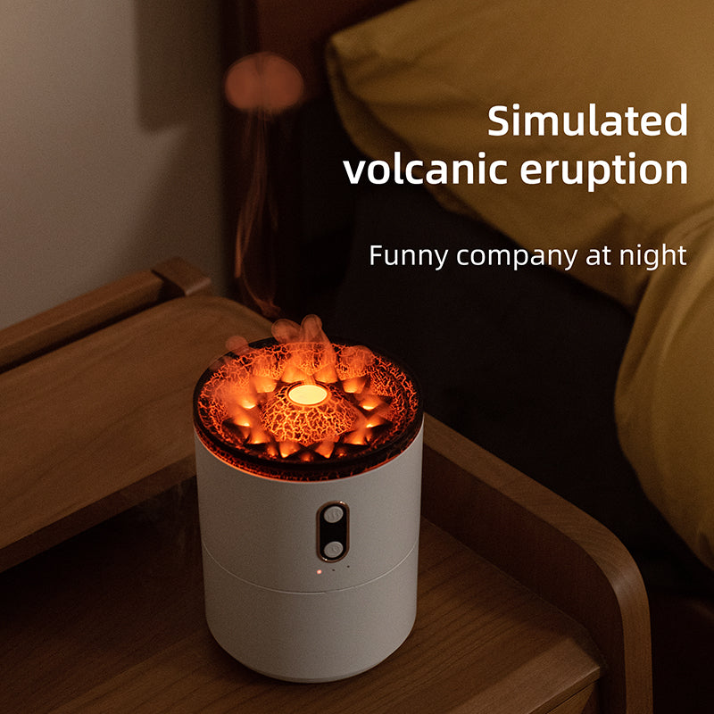 Volcanic Flame Aroma Essential Oil Air Humidifier