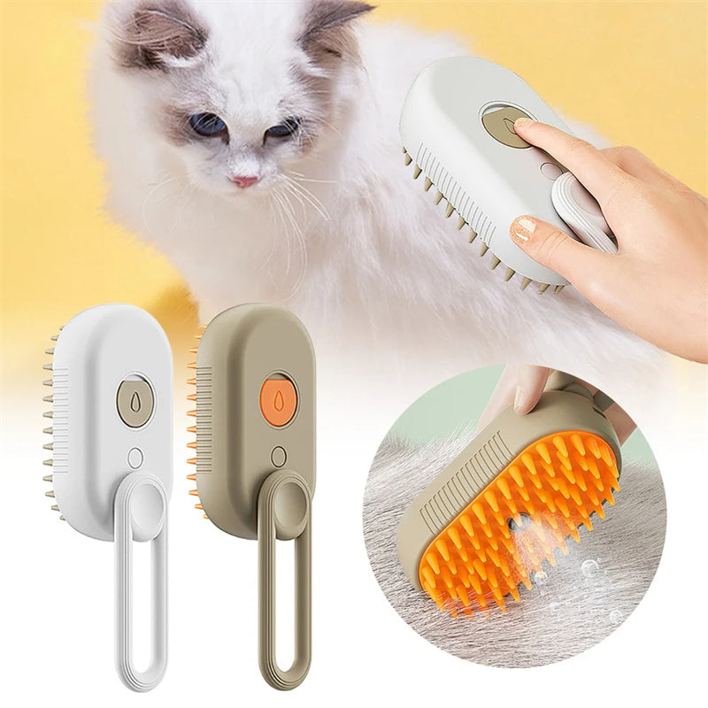 Cat Steam Brush Removal Combs Pet Products