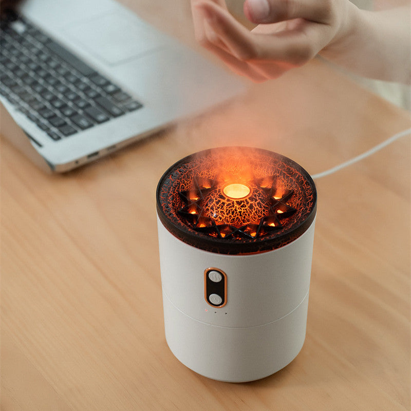 Volcanic Flame Aroma Essential Oil Air Humidifier