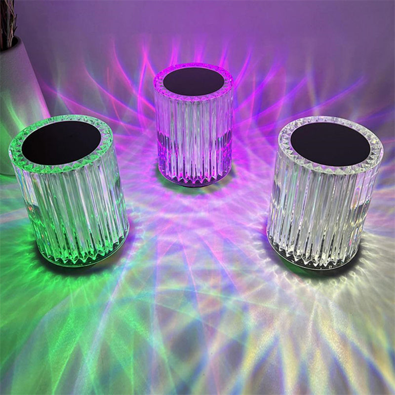 Crystal LED Atmosphere Table Lamp