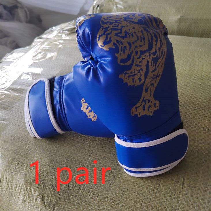 Flame Tiger Boxing Gloves Training Gloves