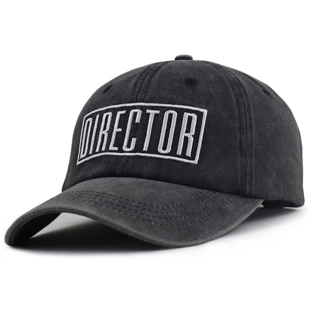 2pcs Director Filmmaker Hats For Women Men, Embroidered Cap