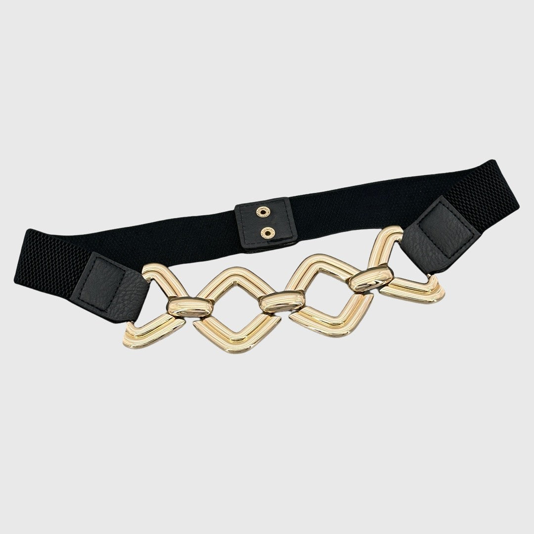 Decorative Geometric Chain Belt