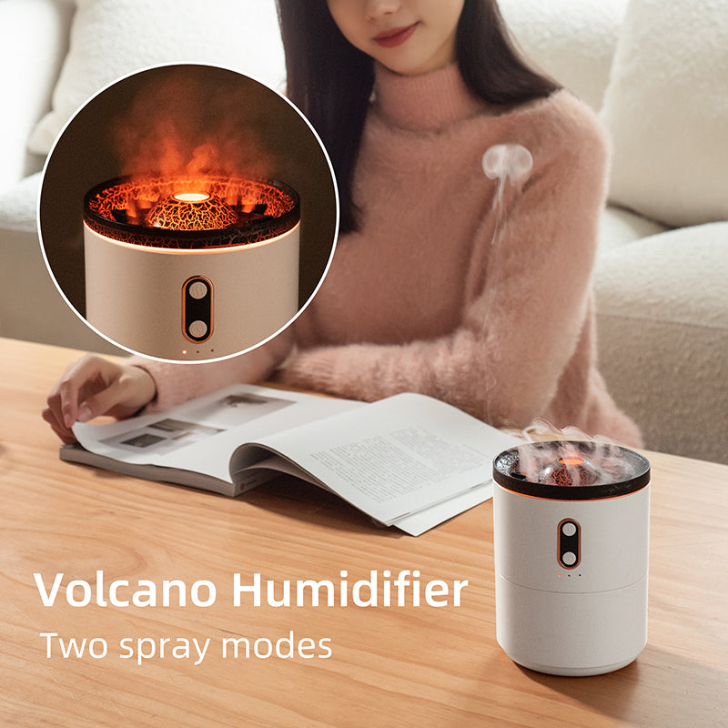 Volcanic Flame Aroma Essential Oil Air Humidifier