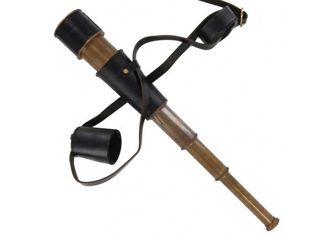 Brass Land Ho Pirate Spyglass Telescope