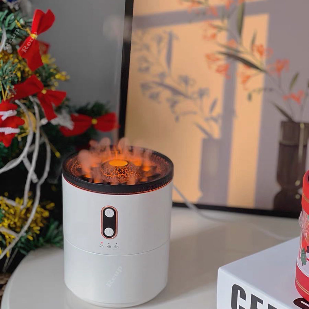 Volcanic Flame Aroma Essential Oil Air Humidifier