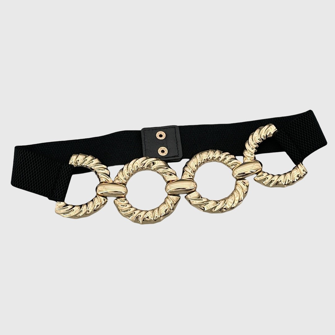 Decorative Geometric Chain Belt