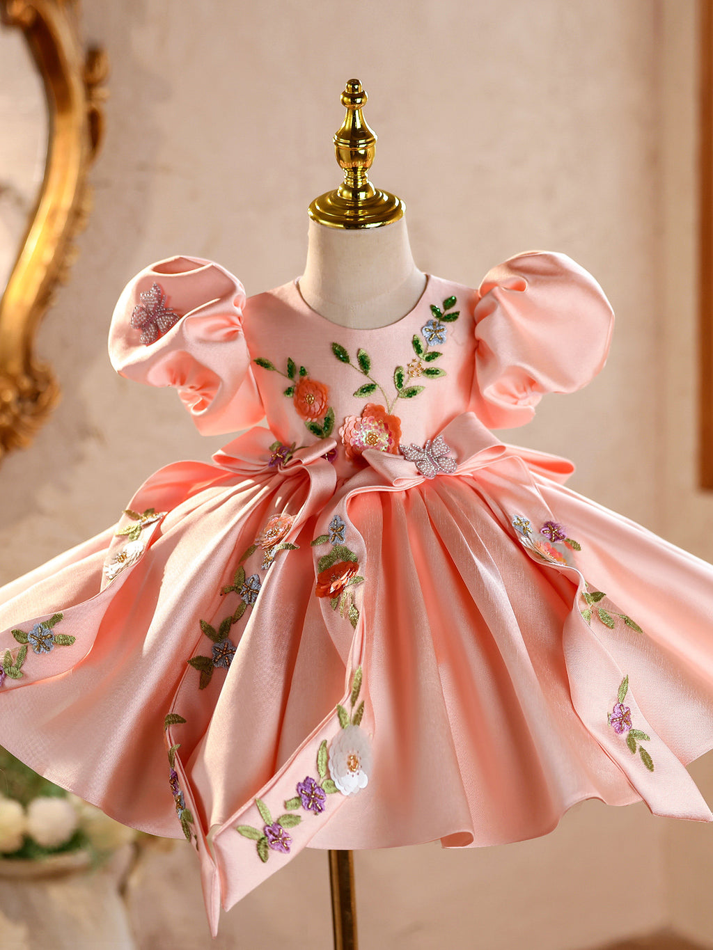 Children's Birthday Princess Dress Piano Performance Costume