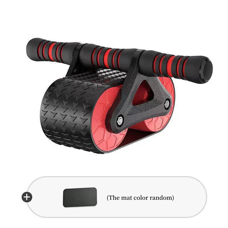 Auto‑Rebound Double Wheel Ab Roller