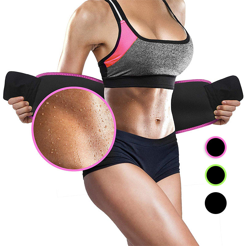 Waist Trimmer Belt Body Shaper Abdominal Fat Burning Straps