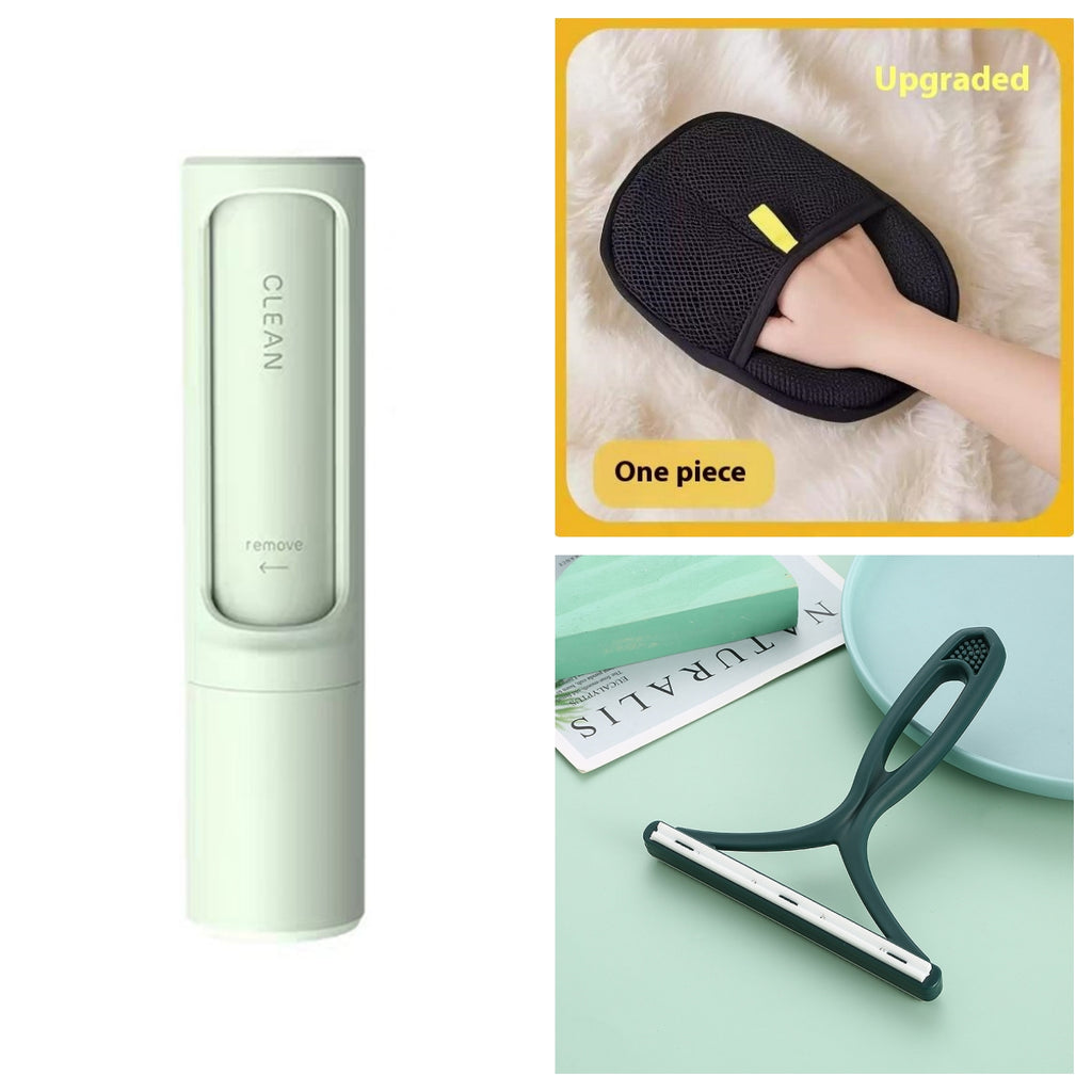 2-1 Reusable Pet Hair Dust Removal Brush