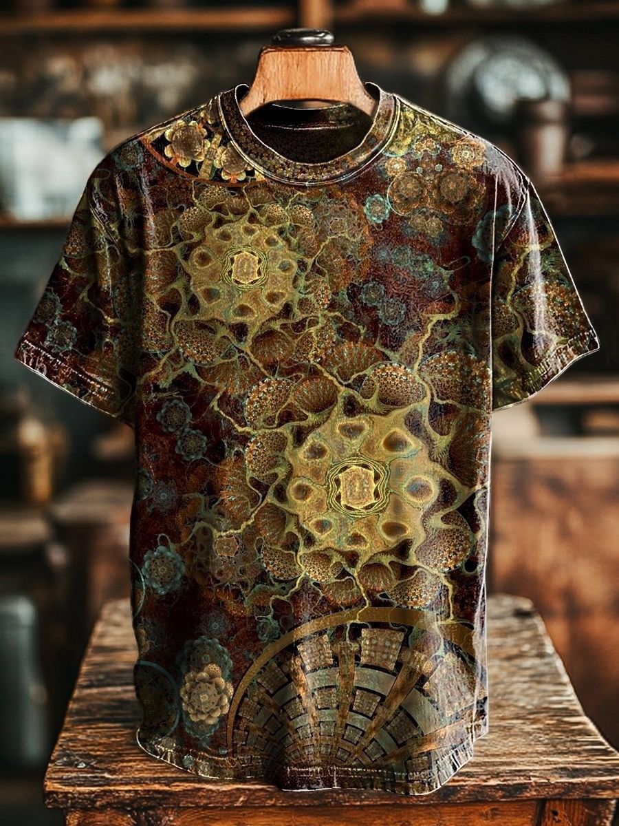 3D Digital Print Fashion Streetwear Short-Sleeve T-Shirt