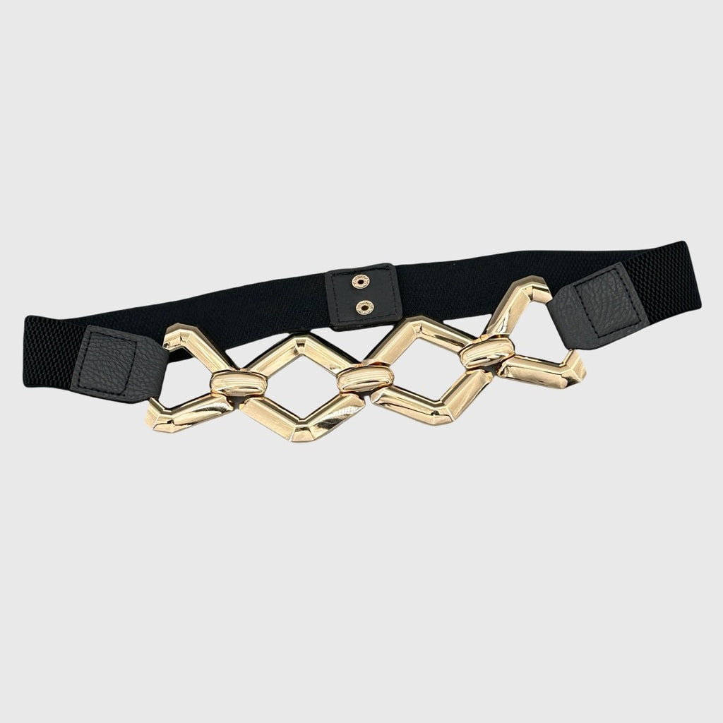 Decorative Geometric Chain Belt