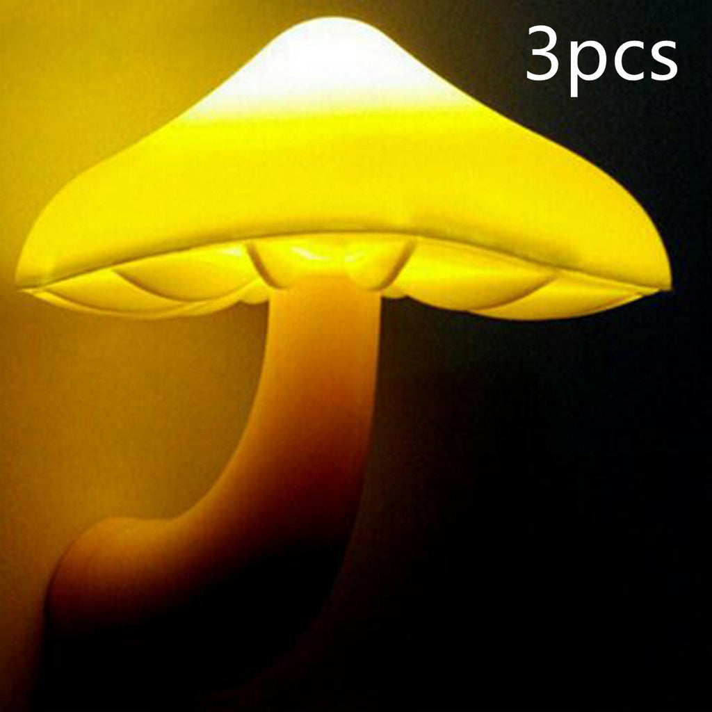 LED Night Light Mushroom  Bedroom Light