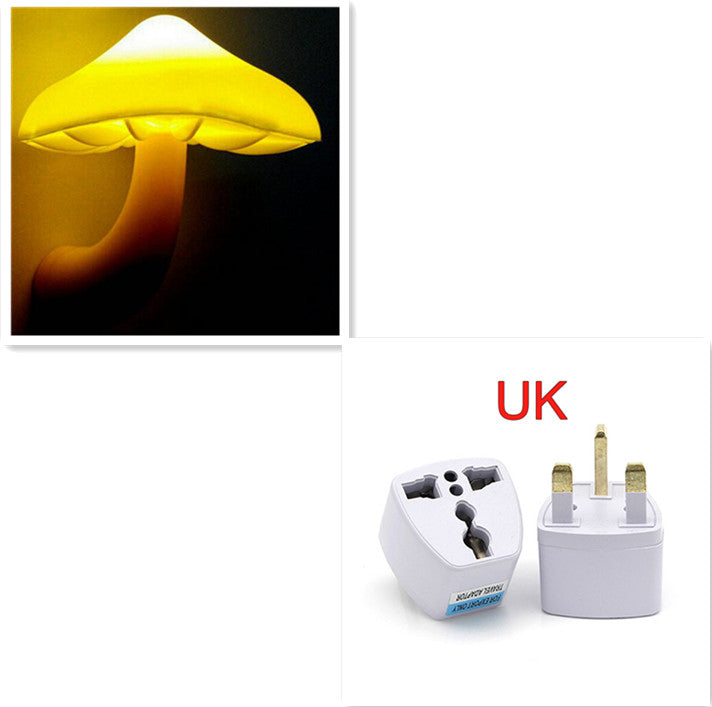 LED Night Light Mushroom  Bedroom Light